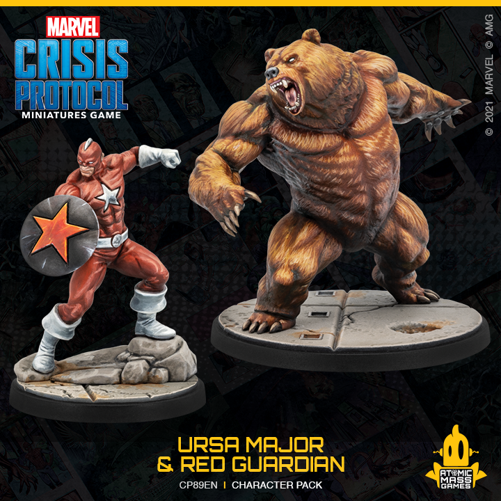 Marvel Crisis Protocol : Ursa Major and Red Guardian Character Pack